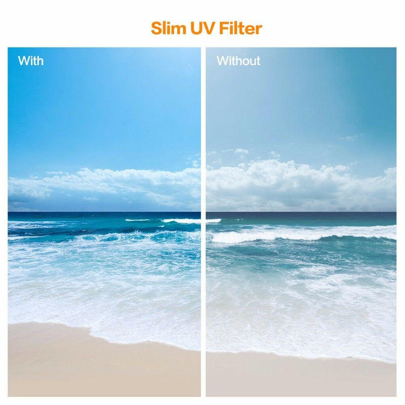 K&F Concept 62mm Digital HD Slim UV Protection Filter for DSLR Camera Lens