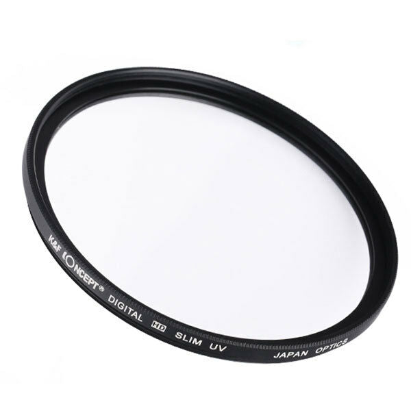 K&F Concept 62mm Digital HD Slim UV Protection Filter for DSLR Camera Lens