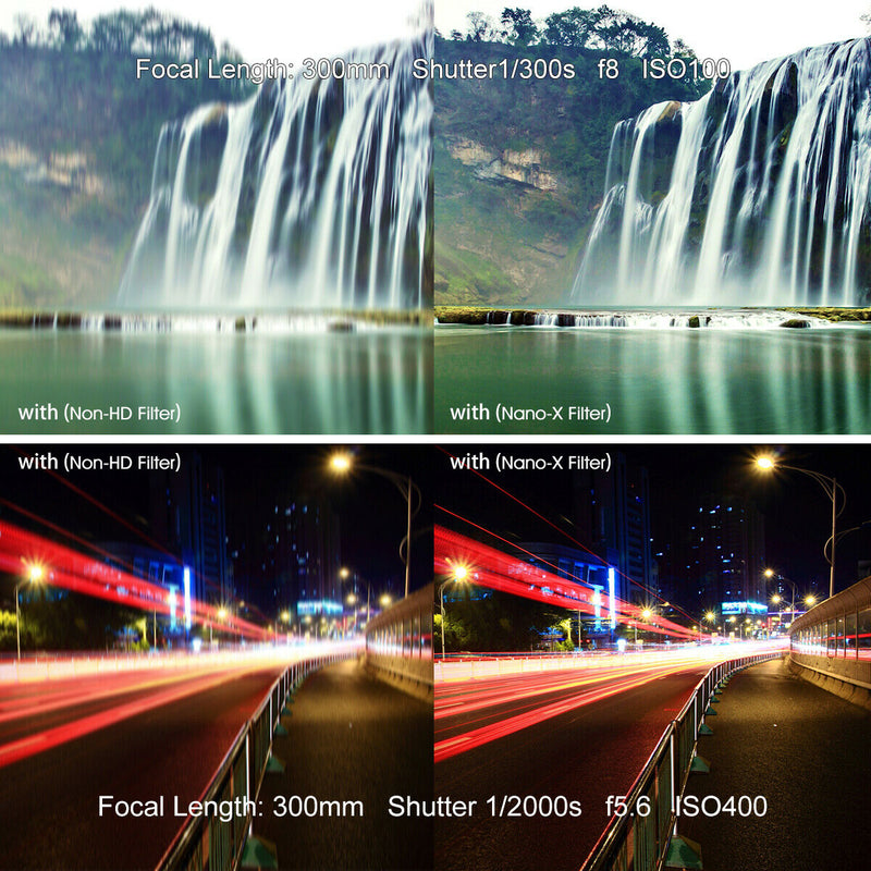 K&F Concept HD NANO-X ND1000 Neutral Density Camera Lens Filter
