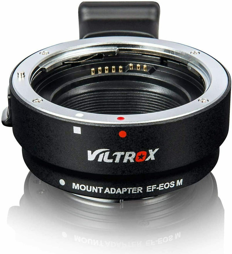 VILTROX Auto Focus Lens Mount Adapter EF-EOS M for Canon EF to M mount Camera