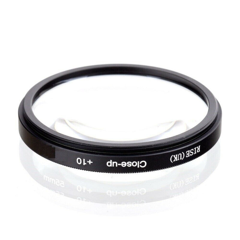 Rise(UK) 37mm +10 Close-Up Macro Lens Filter for Canon Nikon Sony Olympus