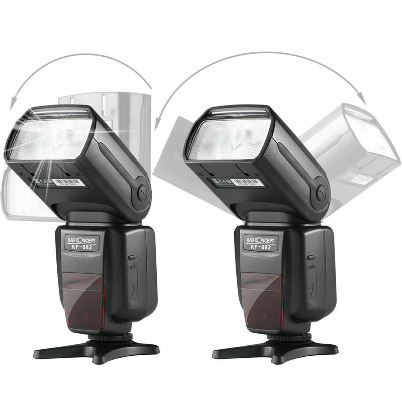 K&F Concept KF-882 i-TTL Flash Speedlite Master Slave HSS 1/8000s for Nikon DSLR