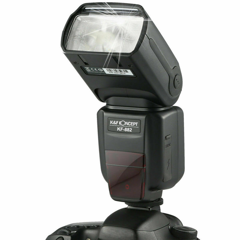 K&F Concept KF-882 i-TTL Flash Speedlite Master Slave HSS 1/8000s for Nikon DSLR