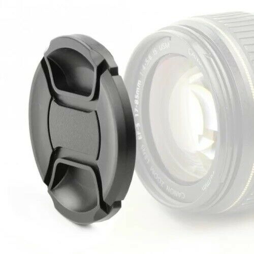 8pcs Snap-On Front Lens Cap Cover for Canon Nikon Sony 49 52 55 58 62 67 72 77mm