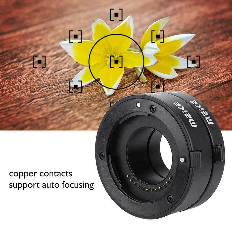 Macro Extension Tube Rings Lens Adapter Kit for Nikon 1 Mount Camera