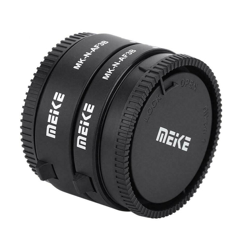 Macro Extension Tube Rings Lens Adapter Kit for Nikon 1 Mount Camera